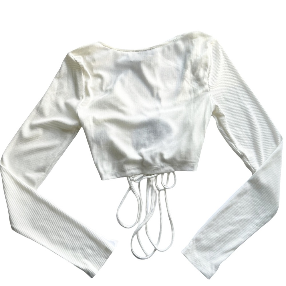 NWT Princess Polly Bennie White Top - Size 2 - Picture 7 of 11
